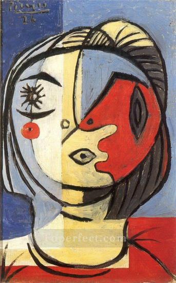Head 3 1926 cubist Pablo Picasso Oil Paintings